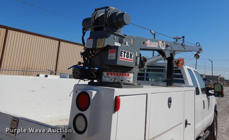 image for item DH3736 2015 Ford F350 Super Duty  SuperCab utility bed pickup truck