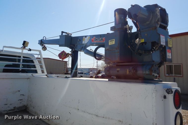 image for item DH3736 2015 Ford F350 Super Duty  SuperCab utility bed pickup truck