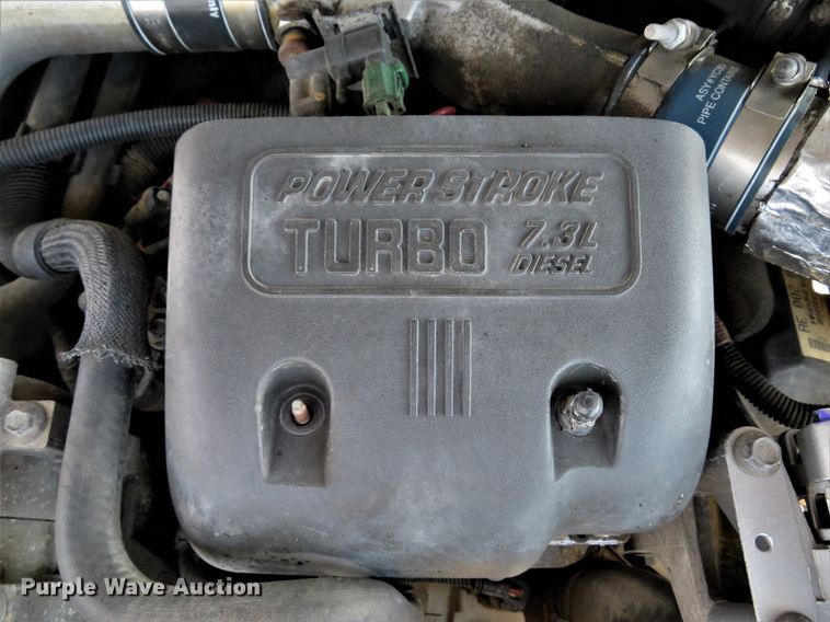 image for item DI2070 2000 Ford F350 Super Duty XL  flatbed pickup truck