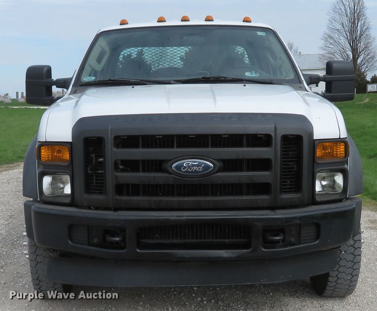 image for item DI2113 2008 Ford F550 Super Duty XL Crew Cab utility truck