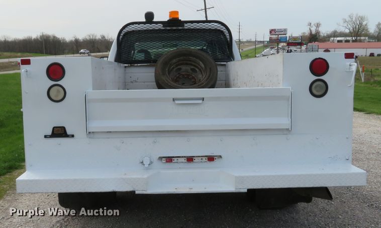 image for item DI2113 2008 Ford F550 Super Duty XL Crew Cab utility truck