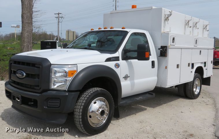 image for item DI2119 2012 Ford F550 Super Duty XL utility truck