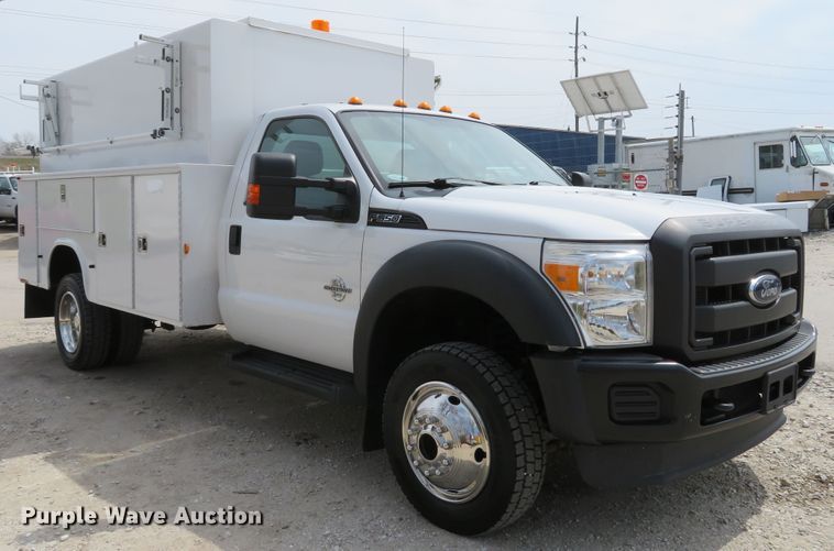 image for item DI2119 2012 Ford F550 Super Duty XL utility truck