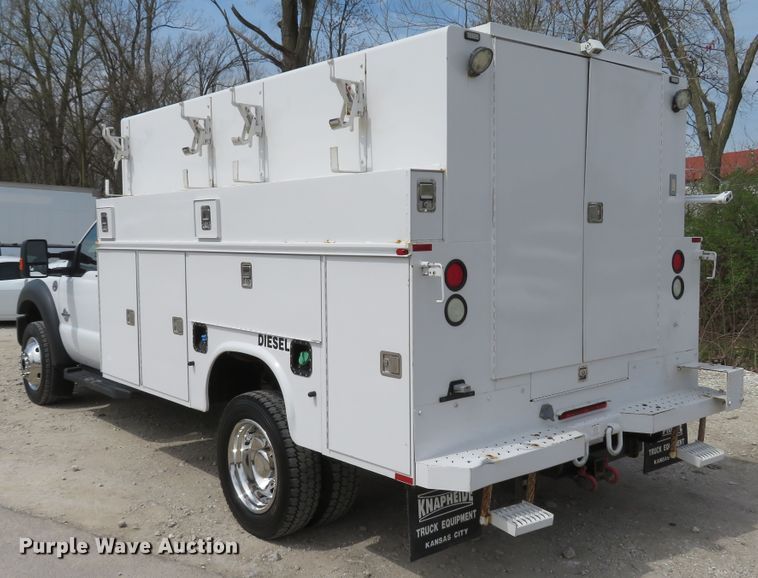 image for item DI2119 2012 Ford F550 Super Duty XL utility truck