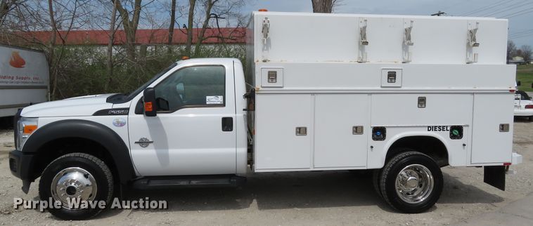 image for item DI2119 2012 Ford F550 Super Duty XL utility truck