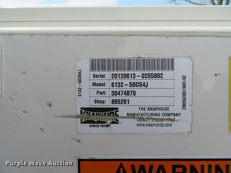 image for item DI2119 2012 Ford F550 Super Duty XL utility truck