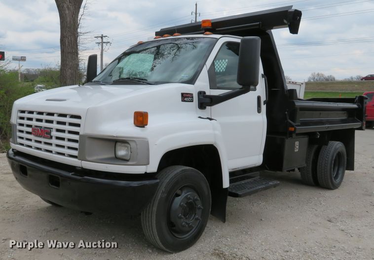 image for item DI2120 2004 GMC C4500 dump truck