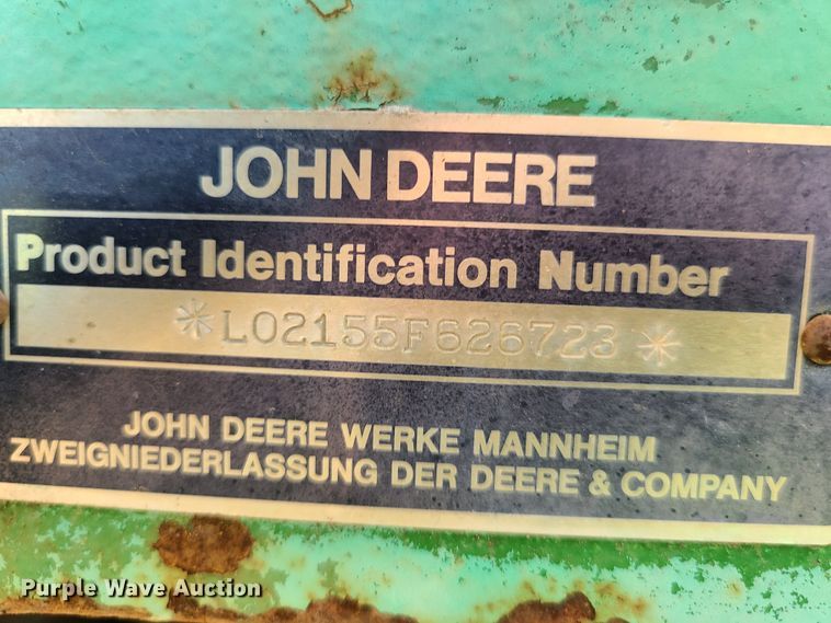 image for item EL9800 John Deere 2155 tractor