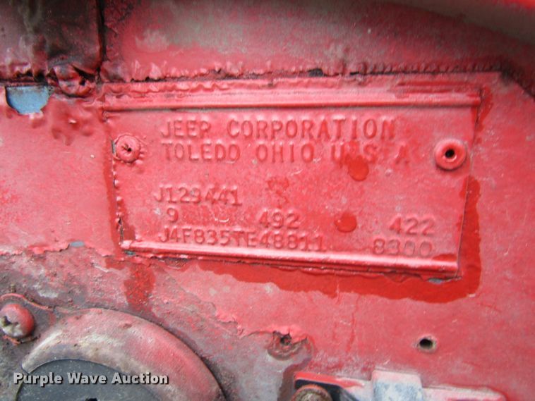 image for item FD9393 1974 Jeep CJ5  SUV