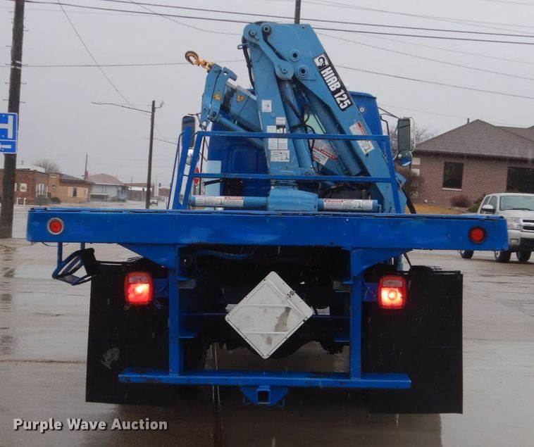 image for item FX9011 1997 Ford Louisville L8000 crane truck