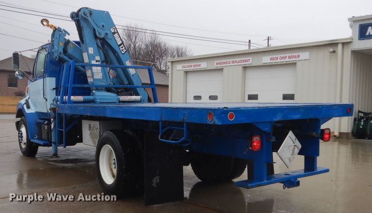image for item FX9011 1997 Ford Louisville L8000 crane truck