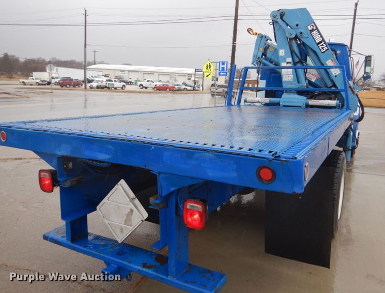 image for item FX9011 1997 Ford Louisville L8000 crane truck