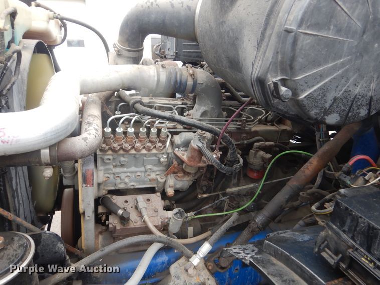 image for item FX9011 1997 Ford Louisville L8000 crane truck