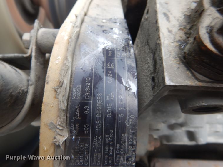 image for item FX9011 1997 Ford Louisville L8000 crane truck