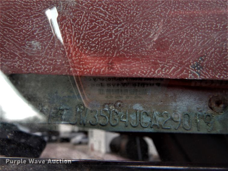 image for item GB9830 1988 Ford F350  Crew Cab flatbed pickup truck