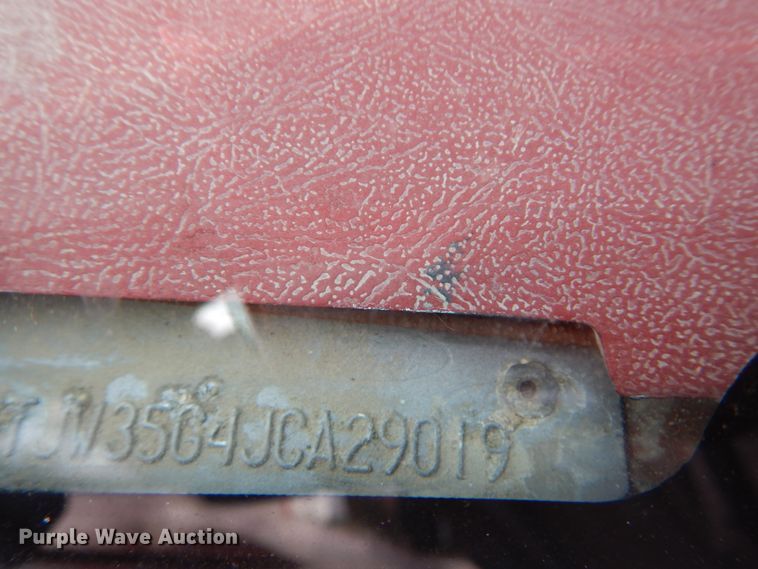 image for item GB9830 1988 Ford F350  Crew Cab flatbed pickup truck