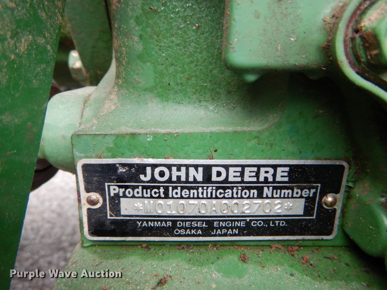 image for item GB9861 John Deere 1070 tractor