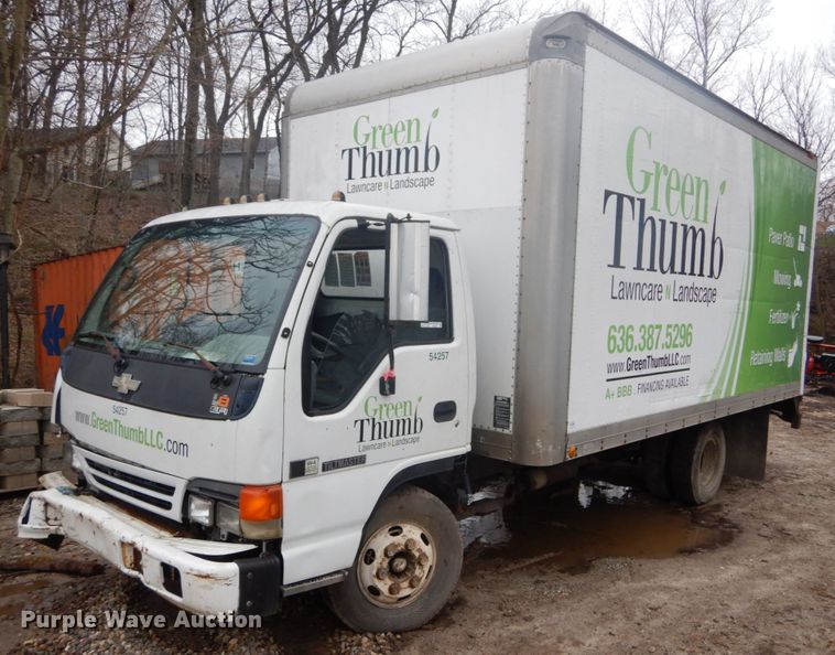 image for item GB9871 1995 Chevrolet Tiltmaster W4 box truck