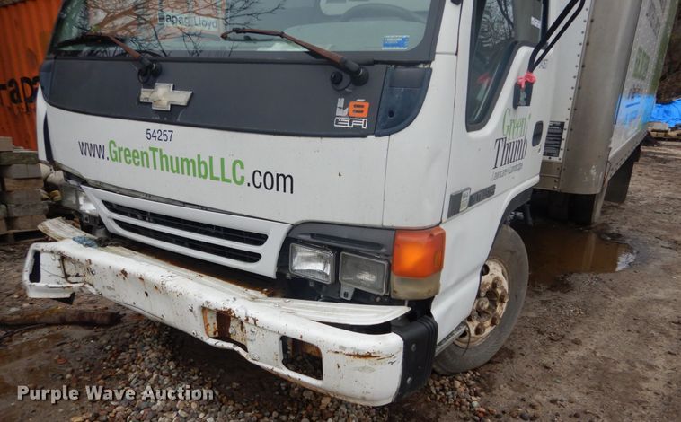 image for item GB9871 1995 Chevrolet Tiltmaster W4 box truck