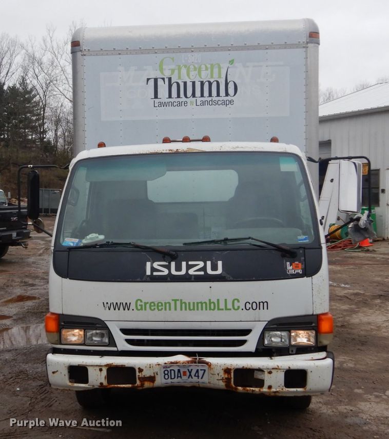 image for item GB9872 2001 Isuzu NPR box truck
