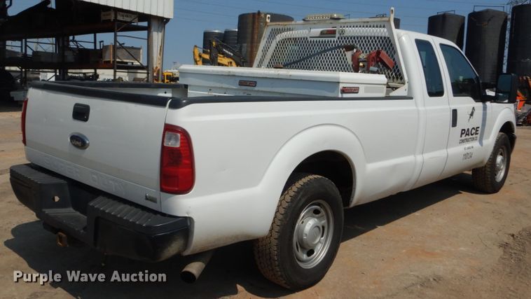 image for item GB9896 2011 Ford F250 Super Duty  SuperCab pickup truck