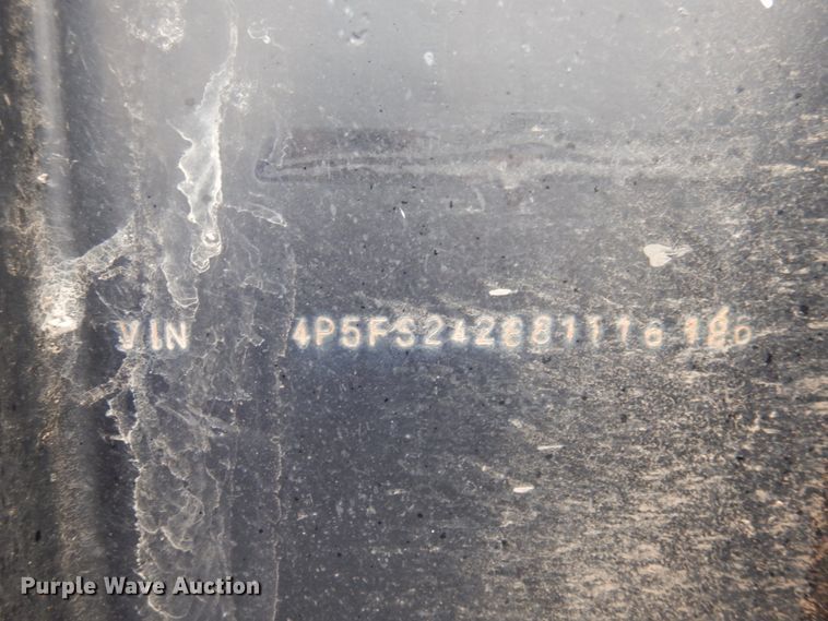 image for item GE9348 2008 PJ equipment trailer