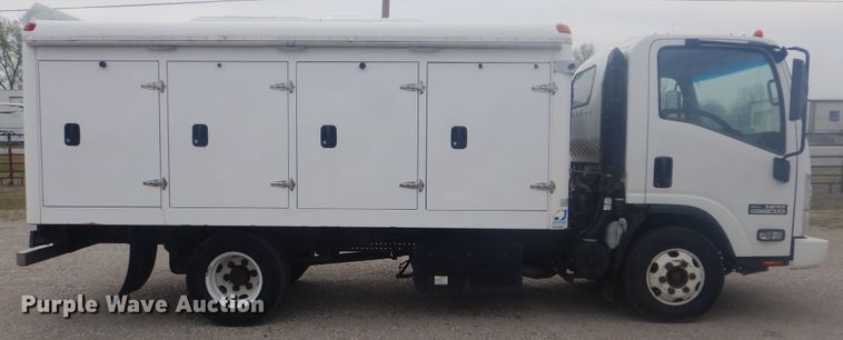 image for item GF9130 2011 Isuzu NPR refrigerated delivery truck