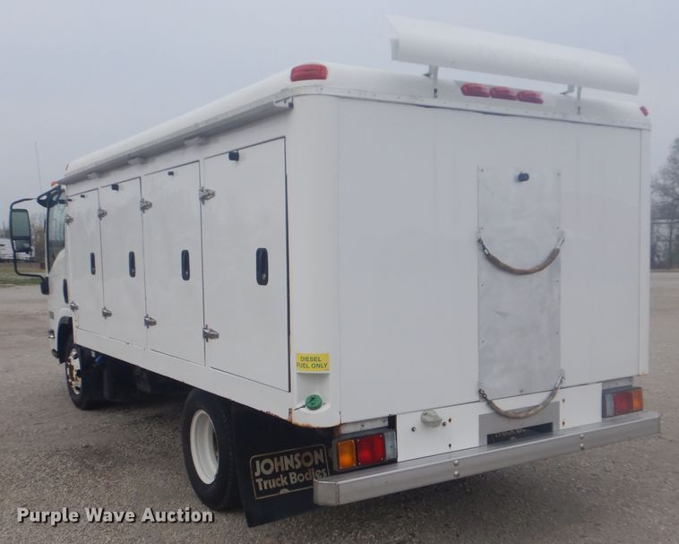 image for item GF9130 2011 Isuzu NPR refrigerated delivery truck