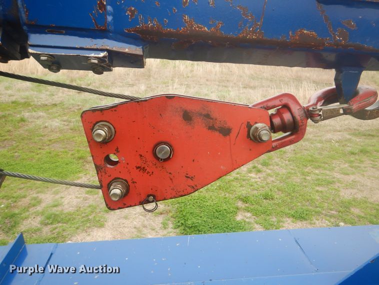 image for item GF9133 2007 Ford F550 Super Duty flatbed truck with crane