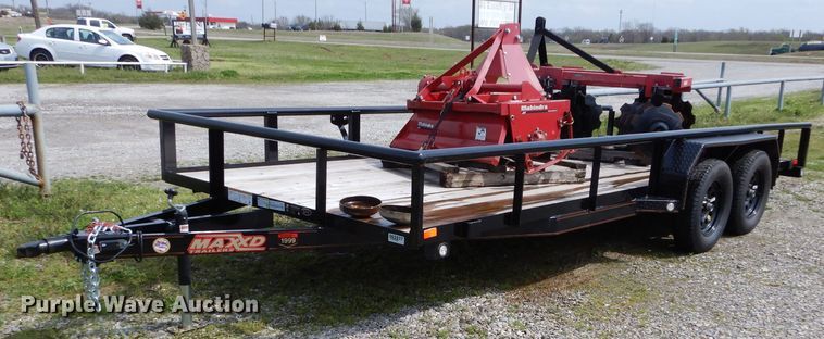 image for item GK9101 2019 Maxey utility trailer