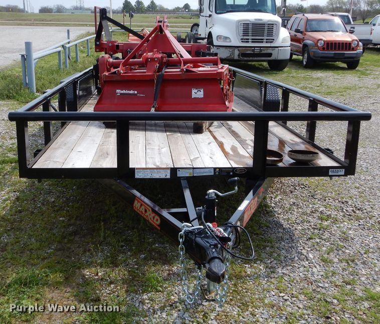 image for item GK9101 2019 Maxey utility trailer