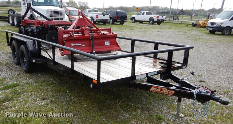 image for item GK9101 2019 Maxey utility trailer