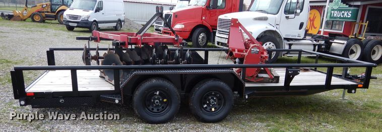 image for item GK9101 2019 Maxey utility trailer