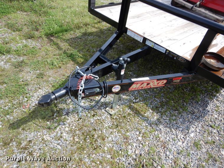 image for item GK9101 2019 Maxey utility trailer