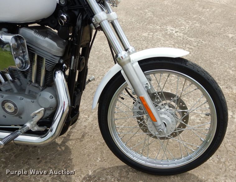 image for item GK9104 2007 Harley Davidson Sportster XL883C motorcycle