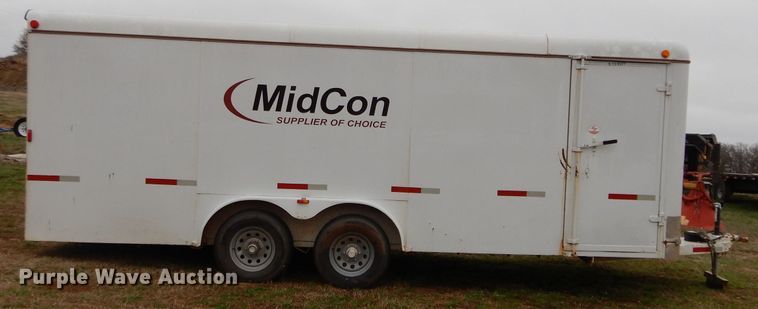 image for item GK9111 2012 WW enclosed cargo trailer