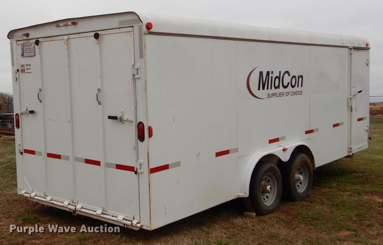 image for item GK9111 2012 WW enclosed cargo trailer