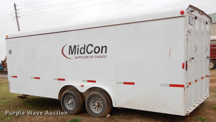 image for item GK9111 2012 WW enclosed cargo trailer