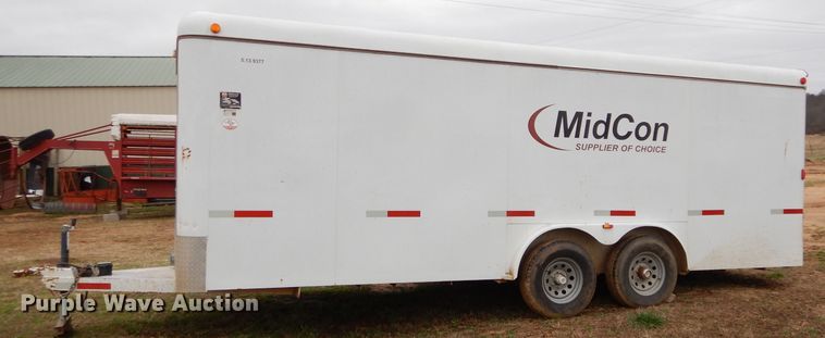 image for item GK9111 2012 WW enclosed cargo trailer