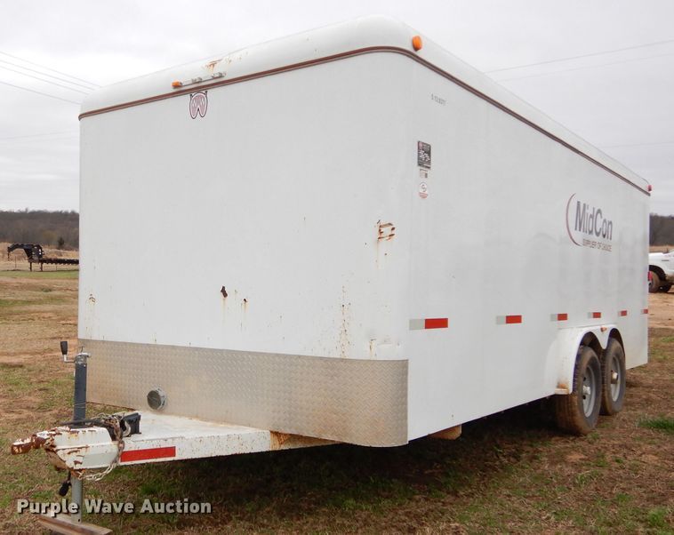 image for item GK9111 2012 WW enclosed cargo trailer