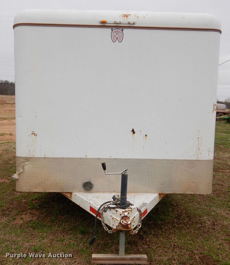 image for item GK9111 2012 WW enclosed cargo trailer