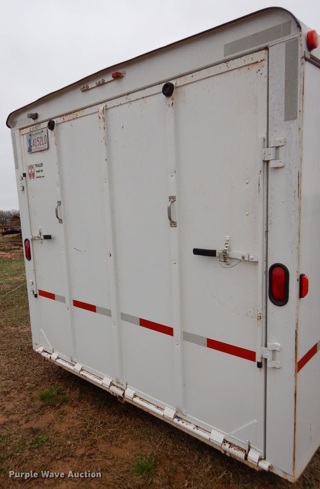 image for item GK9111 2012 WW enclosed cargo trailer