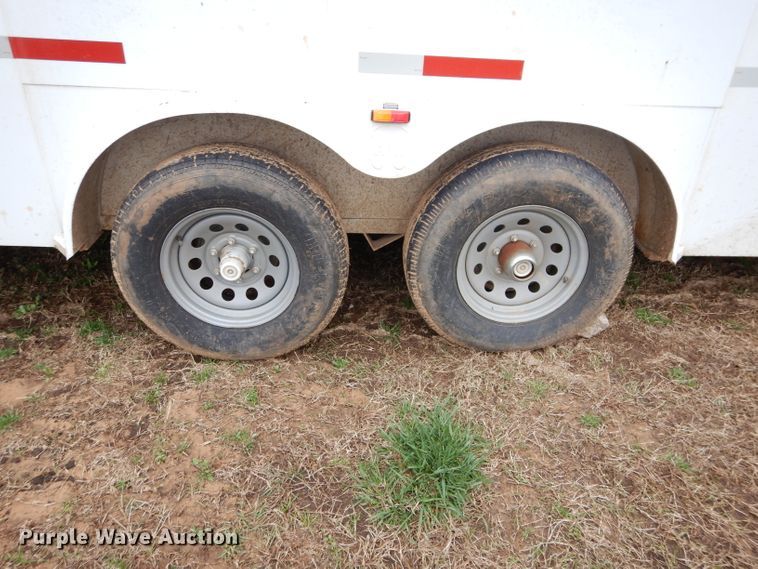 image for item GK9111 2012 WW enclosed cargo trailer