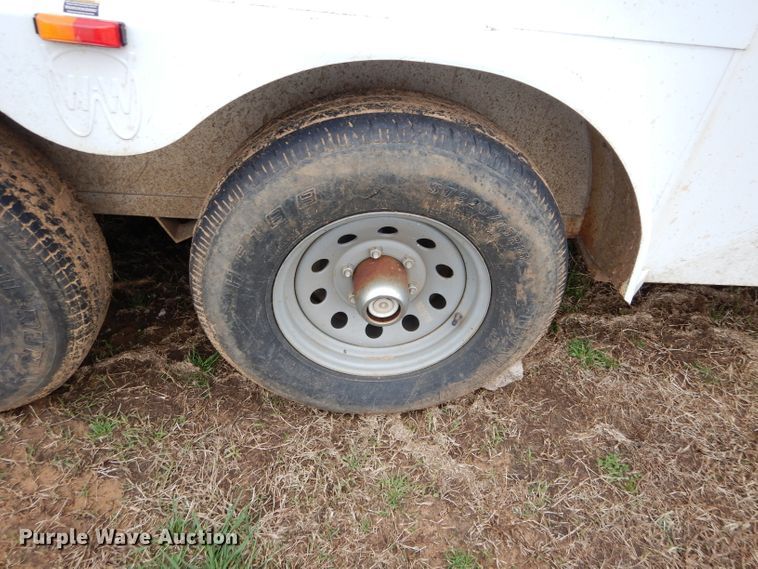 image for item GK9111 2012 WW enclosed cargo trailer