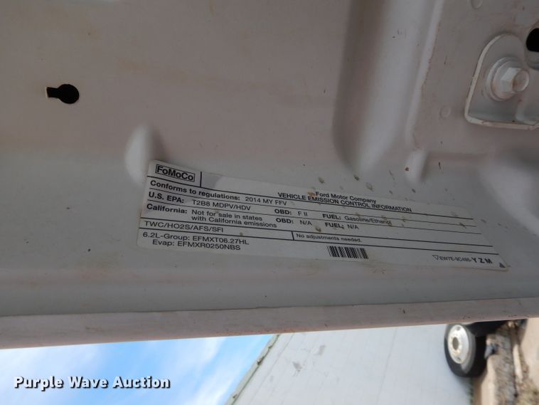 image for item GK9129 2014 Ford F250 Super Duty  SuperCab flatbed pickup truck