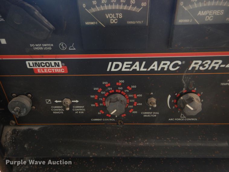 image for item GK9137 Lincoln Ideal Arc R3R-400 welder