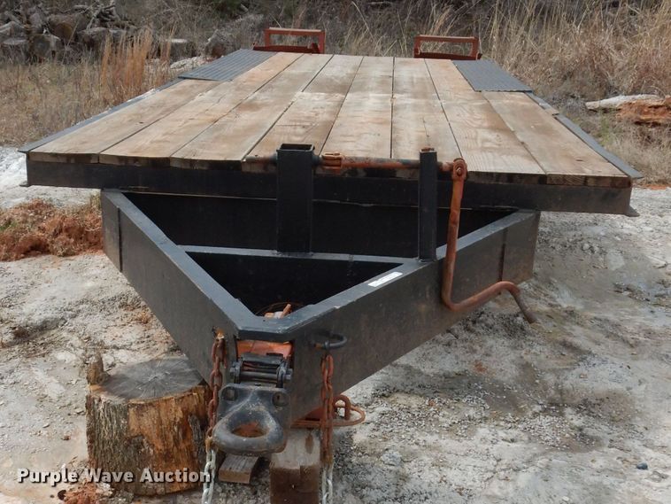 image for item GK9140 Shop built equipment trailer