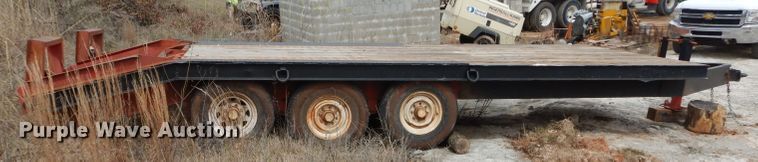 image for item GK9140 Shop built equipment trailer