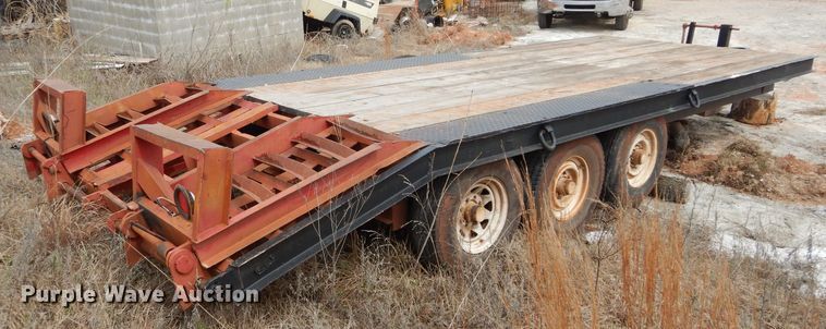 image for item GK9140 Shop built equipment trailer