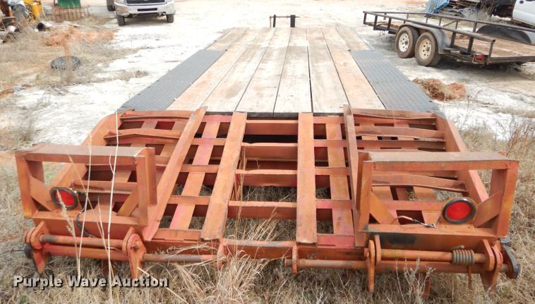 image for item GK9140 Shop built equipment trailer